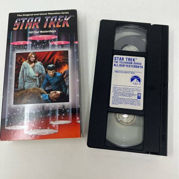 Vintage VHS Star Trek All Our Yesterdays - Picture 3 of 3